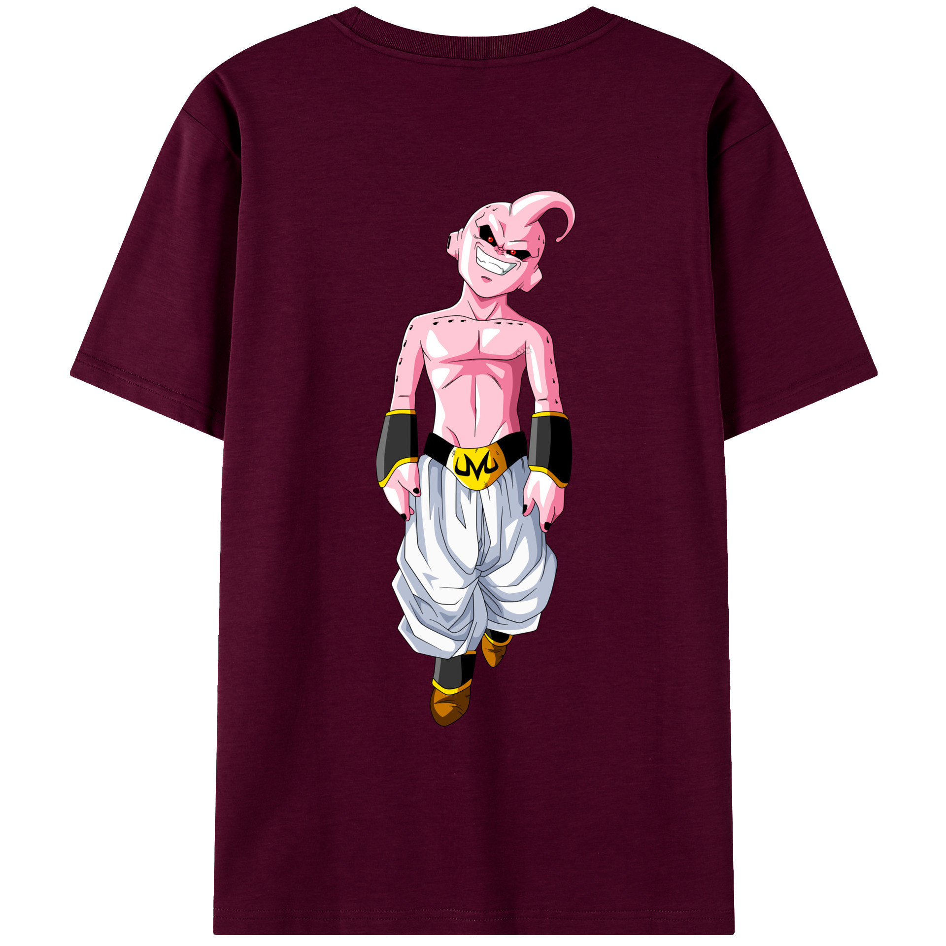 （画像用） ドラゴンボール 魔人ブウ DRAGON BALL Majin Buu レディース半袖Tシャツ(バックプリント)
